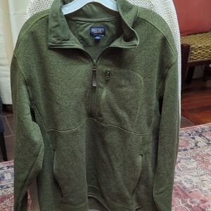 SMITH 'S Workwear Olive Green Men's Sweater Fleece